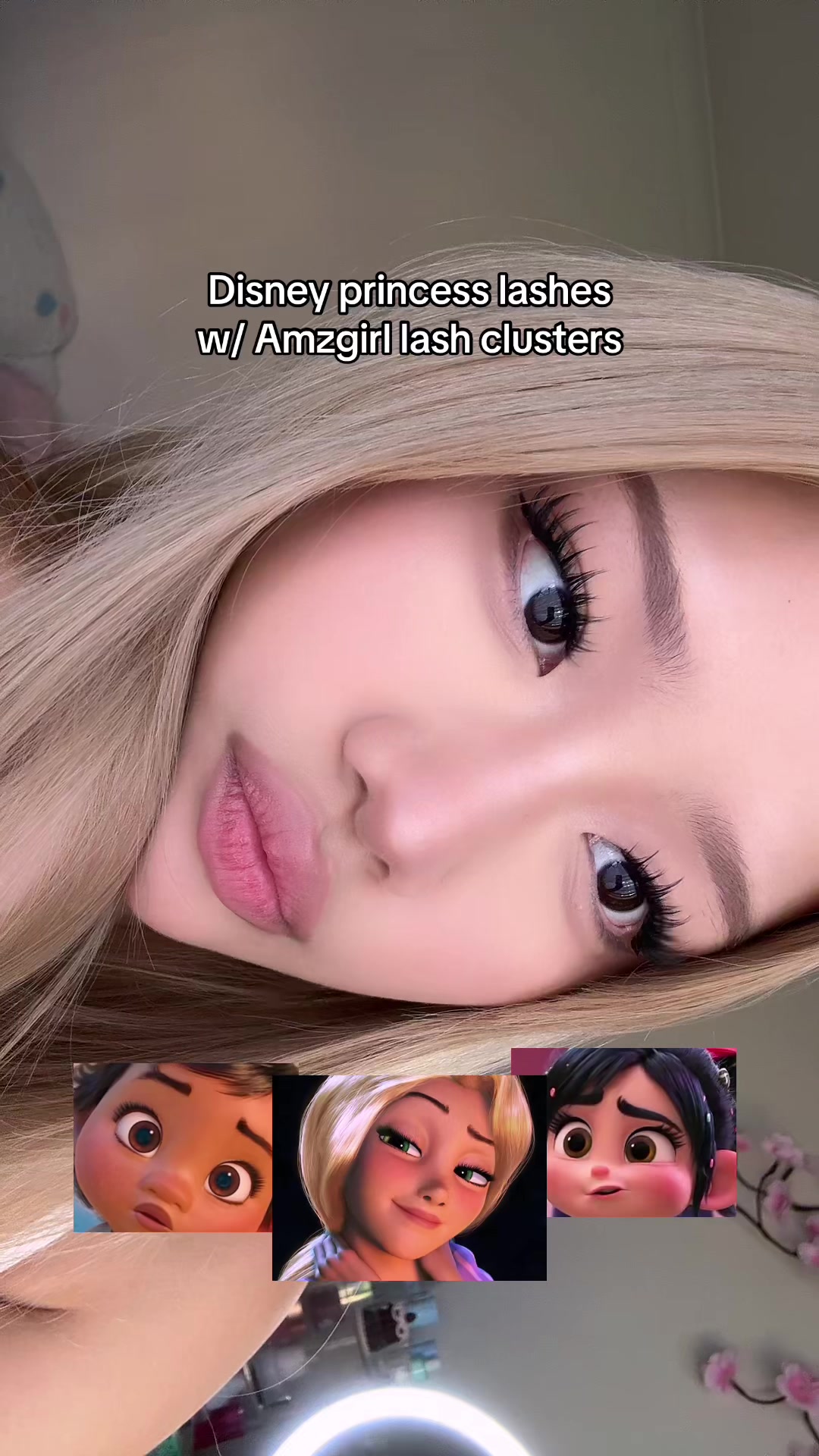 TikTok post by @ohmyelv for Amzgirlofficial. Caption reads: @amzgirlofficial manga style 🤍 link in bio.