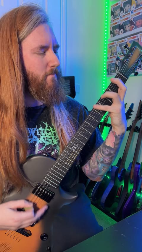 Instagram post by @jamieslaysofficial for ENYA MUSIC. Caption reads: [...] it sound ok? #ad #sponsor thanks to....