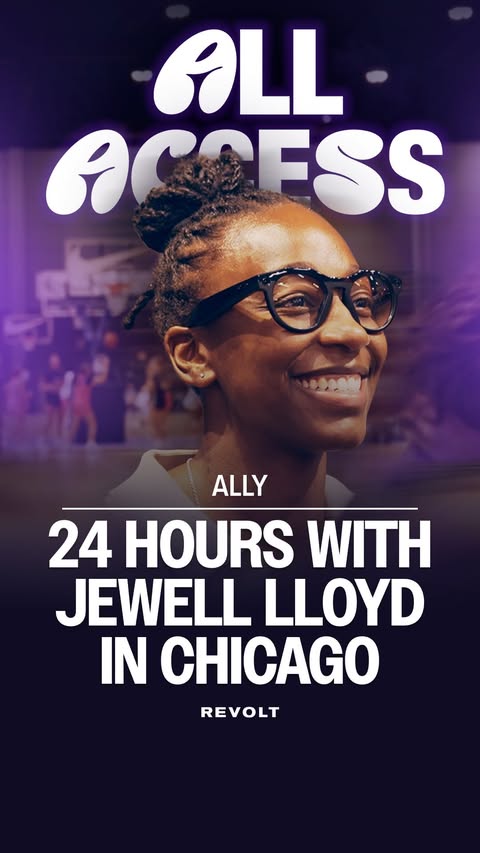 Instagram post by @jewellloyd for Ally. Caption reads: [...] this episode of All Access, presented by....