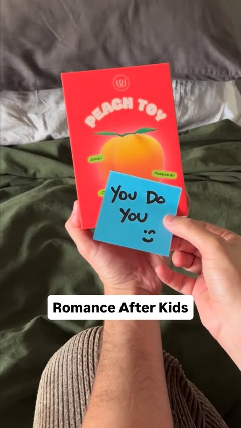 Instagram post by @seanszeps for Lovehoney. Caption reads: Tired? @lovehoneyofficial’s Peach Toy isn’t. 😉....