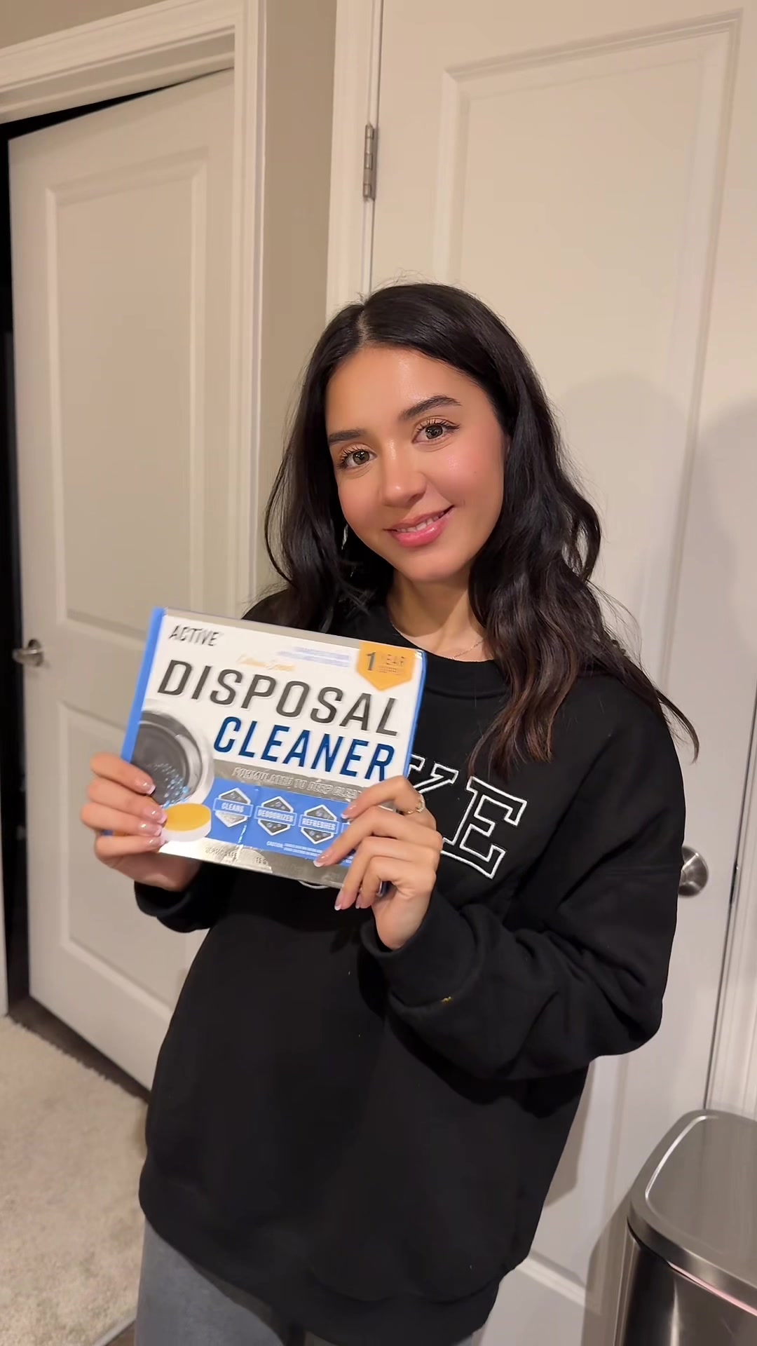 TikTok post by @aisha.rz7 for ACTIVE. Caption reads: @USEACTIVE Make your sink smell better [...].