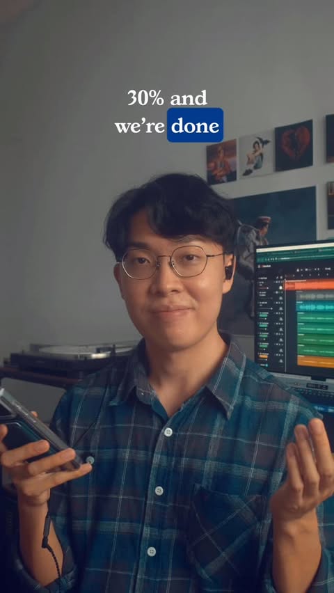 Instagram post by @zachtayhaowei for BandLab. Caption reads: [...] where to start with mixing vocals? Try....