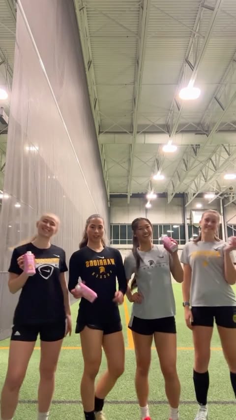 Instagram post by @ouasport for BIOSTEEL. Caption reads: Us 🤝 Pink Lemonade #BioSteelAmbassador....