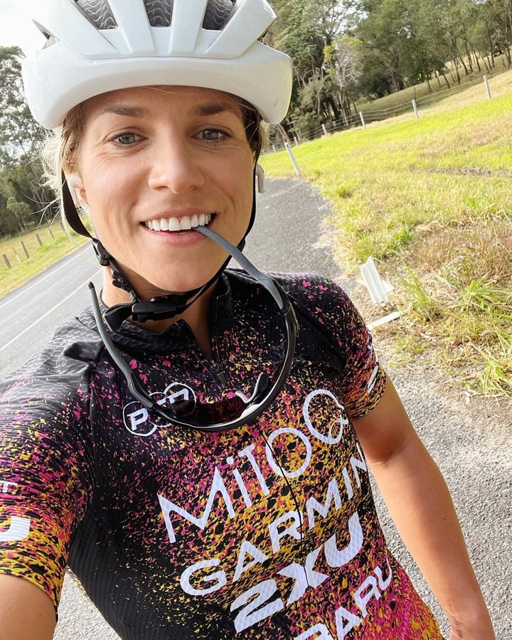 Instagram post by @dr_hannah_wells for MitoQ. Caption reads: [...] after my cell health with my morning @MitoQ....