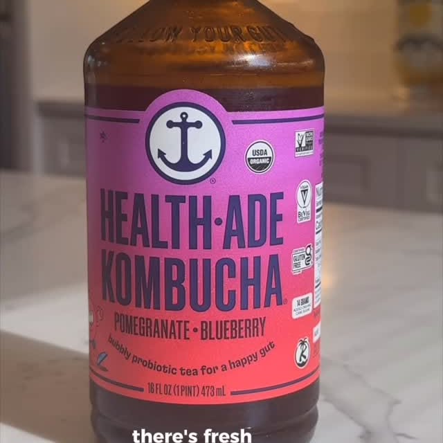 Instagram post by @jakeeldridge_ for Health-Ade Kombucha. Caption reads: I used to be scared to follow my gut, but now I’m....