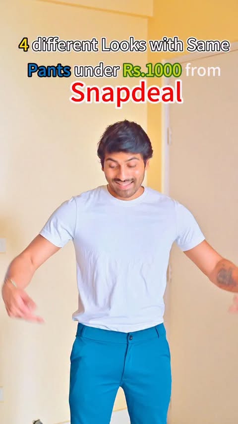 Instagram post by @subhamcmodel for Snapdeal. Caption reads: [...] suits, chinos, shoes and much more at....