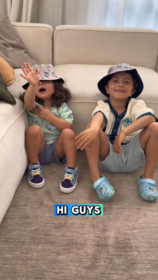 Instagram post by @matty_ef for Bluey. Caption reads: Don’t walk, run to @targetaus, the Bluey Holiday....