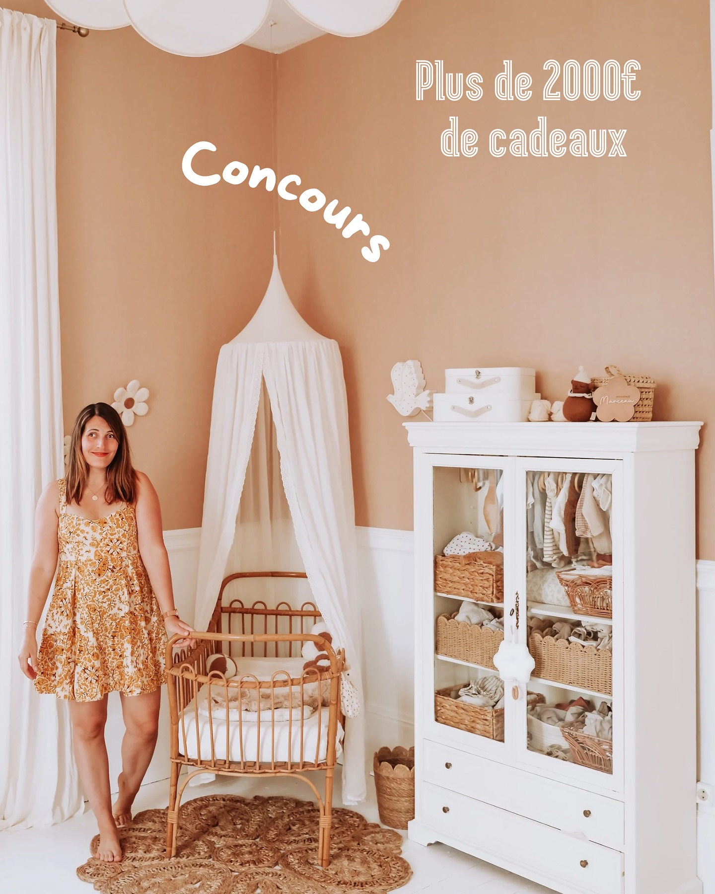 Instagram post by @ellesenparlent for Stokke. Caption reads: ✨CONCOURS POST PARTUM TERMINÉ ✨
Félicitation....