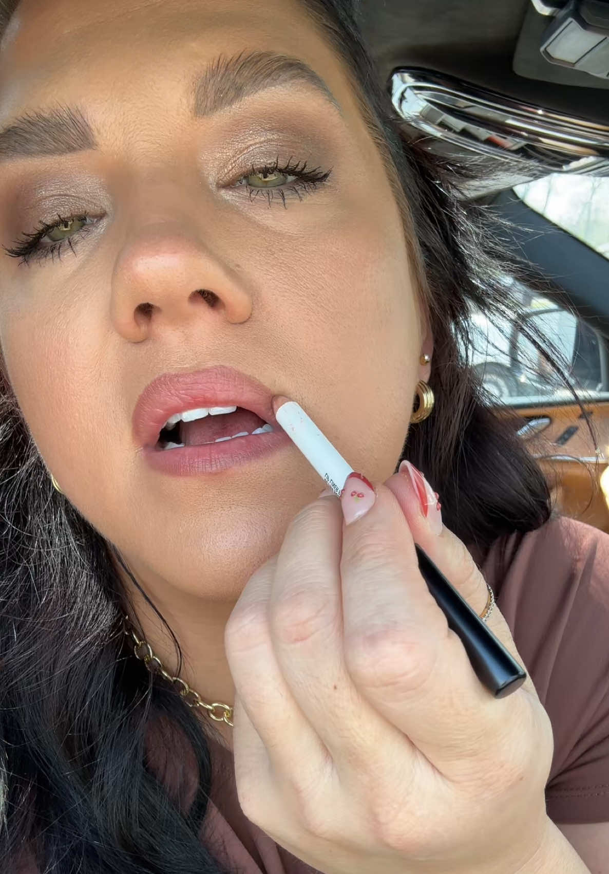 TikTok post by @kayleecollective for MAKEUP BY MARIO. Caption reads: [...] 👏🏽 never brings orange @Makeup By Mario....