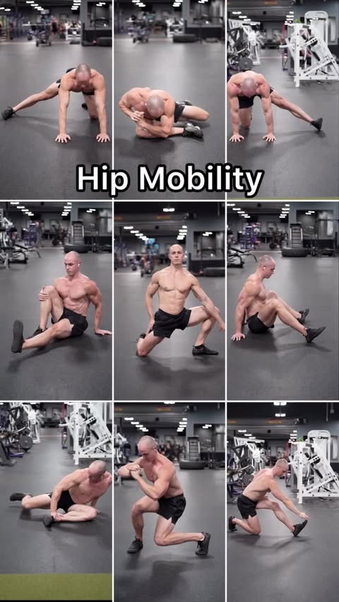 Instagram post by @alex_lueth for Transparent Labs. Caption reads: Hip mobility!

Hips should be mobile and strong!....