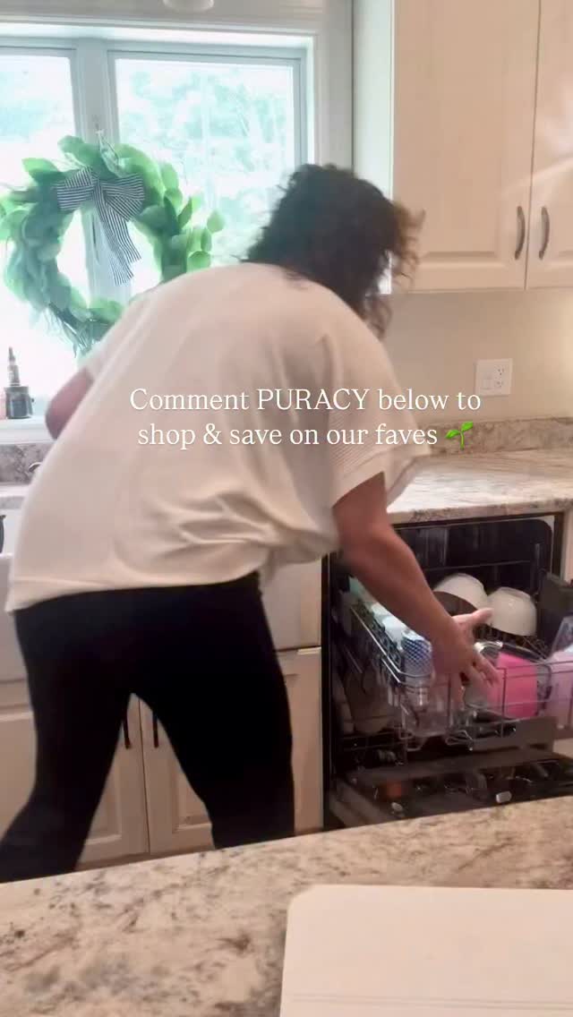 Instagram post by @milestones.and.motherhood for Puracy. Caption reads: [...] - it me 6 years ago before I found @puracy....