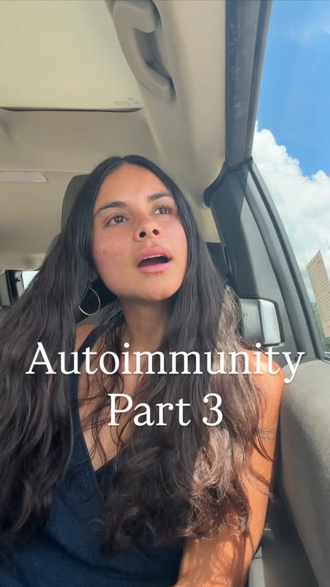 Instagram post by @sophiaesperanza for MUD/WTR. Caption reads: How I’m healing my Autoimmunity Part 3 (Part 2....