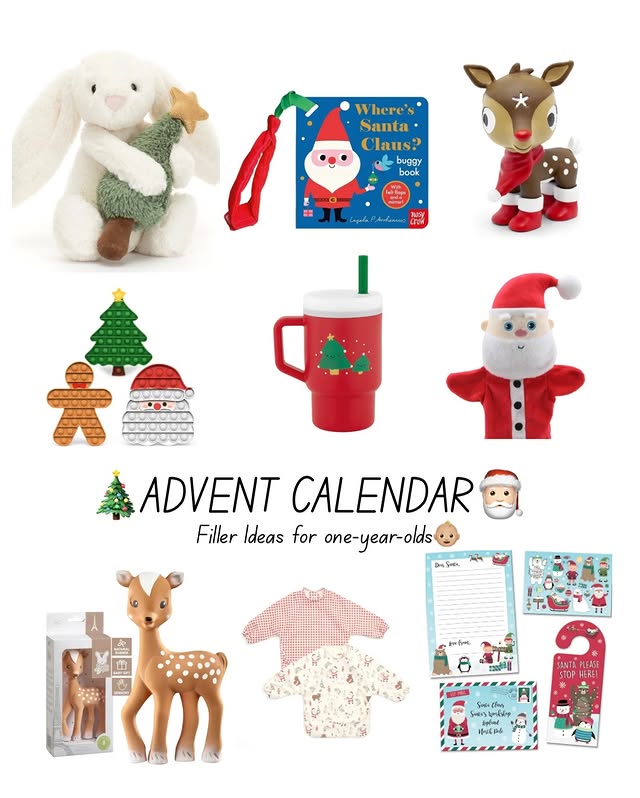 Instagram post by @sarabranco96 for Mabel & Fox. Caption reads: Need advent calendar filler ideas for your little....
