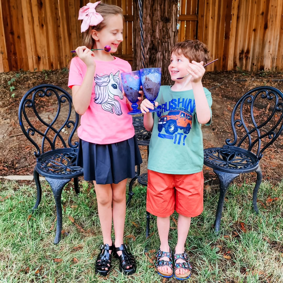 Instagram post by @theclassymamabear for FabKids. Caption reads: #fabkidspartner. ☀️These Summer Cuties are here....