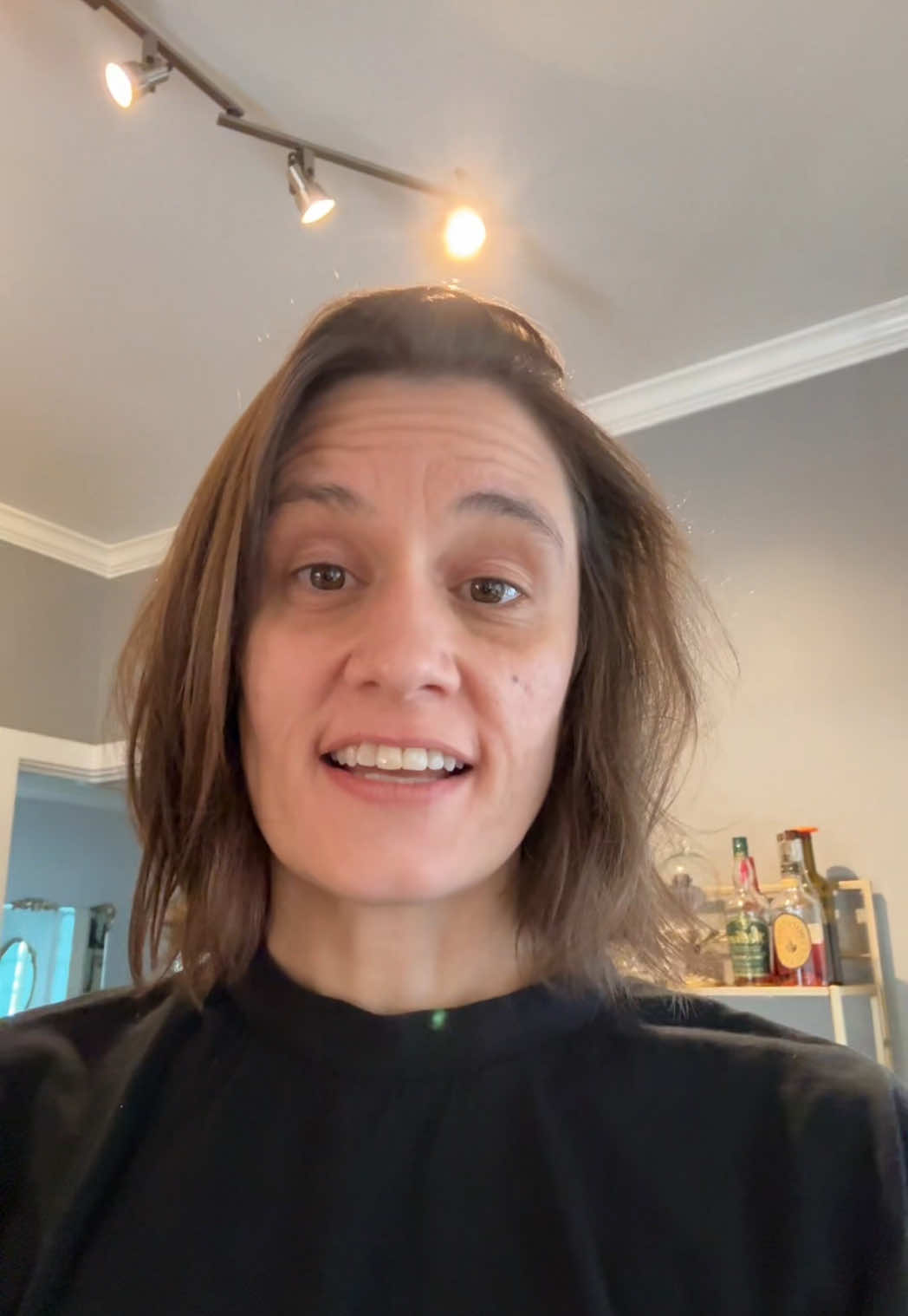 TikTok post by @heathershawwww for Lilly Lashes. Caption reads: I swear this is not an ad. @Lilly Lashes just....