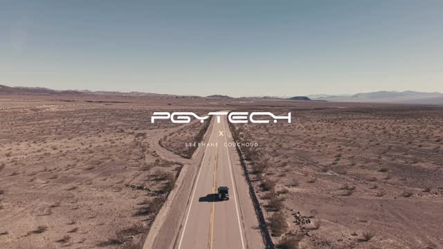 Instagram post by @stephane_couchoud for PGYTECH. Caption reads: [...] excited to officially team up with....