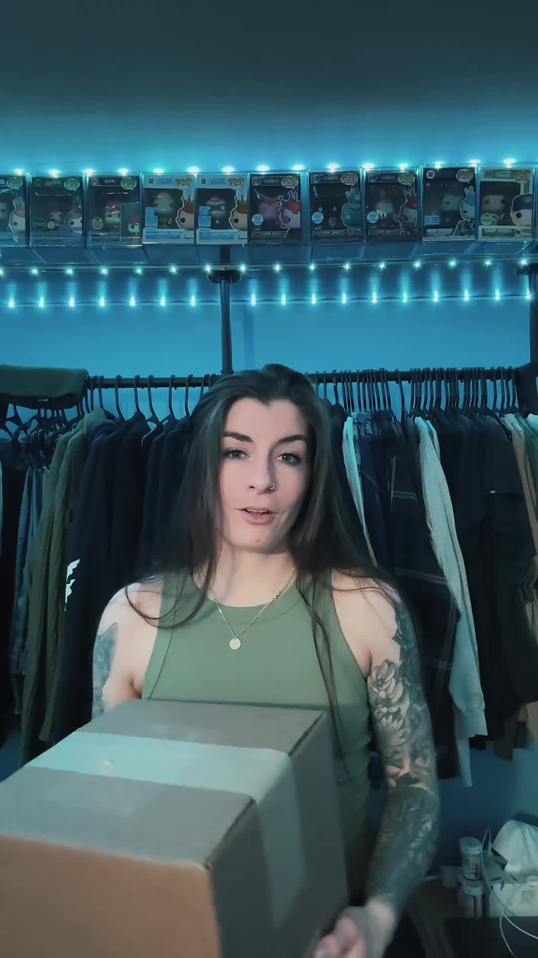 TikTok post by @lext357 for Comfrt. Caption reads: [...] It had matching sweats 🥲 @Javvy Coffee....