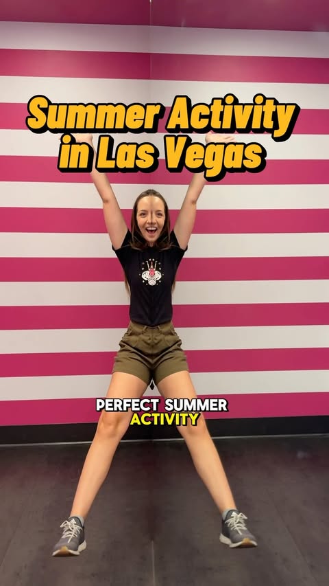 Instagram post by @lydia.in.vegas for Museum of Illusions. Caption reads: The Museum of Illusions in Las Vegas is a perfect....