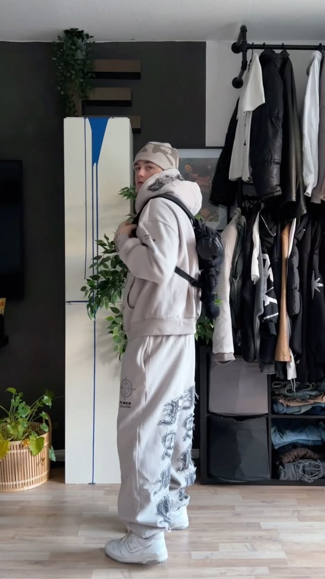 Instagram post by @itsthiseric for NAMED COLLECTIVE. Caption reads: whole fit : @namedcollective [ad] 🤍.