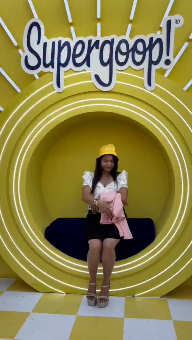 Instagram post by @itsmepreetiguptaofficial for Supergoop. Caption reads: @itsmepreetiguptaofficial 
Spent the day at....