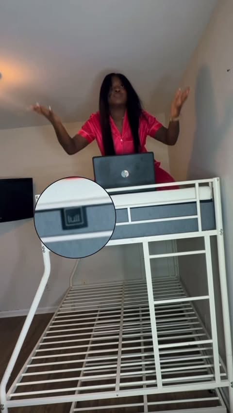 Instagram post by @itsjust.ourlife for Lull. Caption reads: [...] first big girl bed! 💕 We trusted @lullbed....