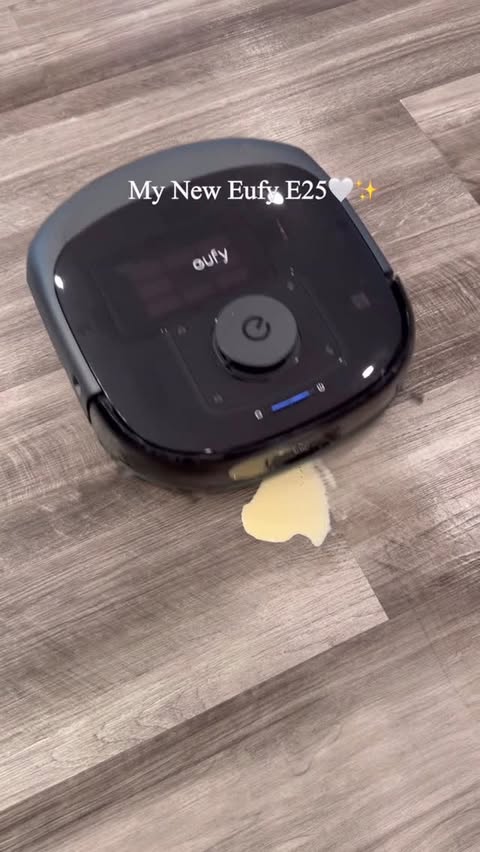 Instagram post by @kate_cleanhome for Eufy. Caption reads: Don’t miss out — the Eufy E25 is at its lowest....