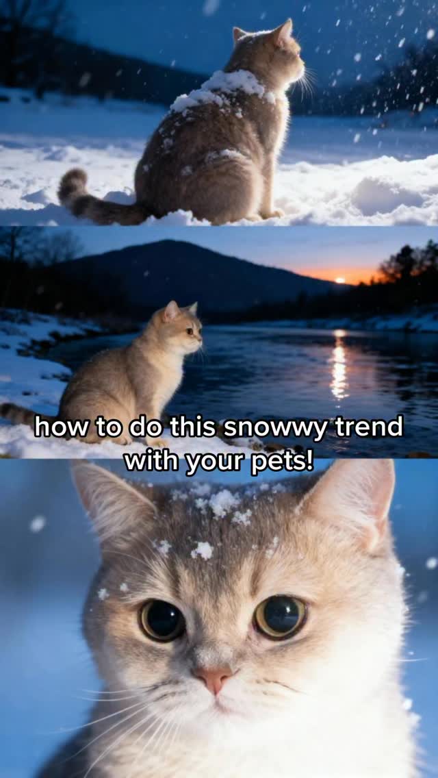 Instagram post by @moonsol.design for VivaVideo. Caption reads: cat walking on a hangang river 🐈 how to recreate....