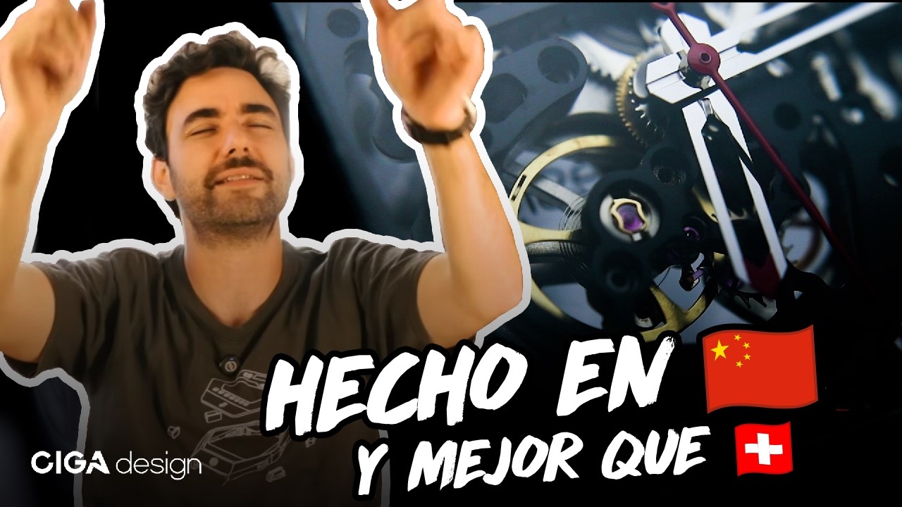 YouTube post by @DandoLaHora for CIGA Design. Caption reads: [...] but at a Chinese price | Visiting CIGA....