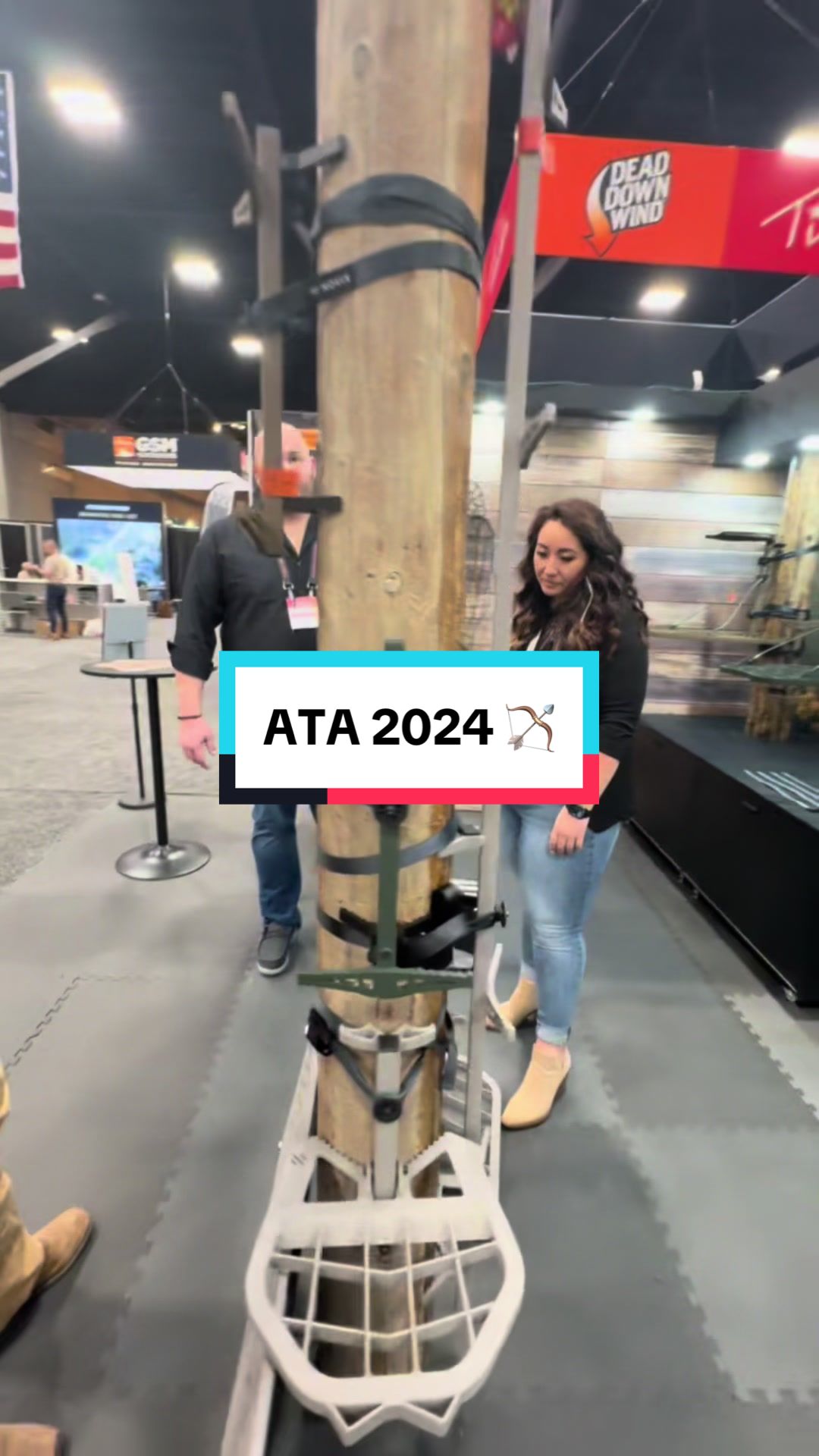 TikTok post by @jessicaannoutdoors for Novix Outdoors. Caption reads: [...] heres to an amazing year ahead 🏹 @Novix....