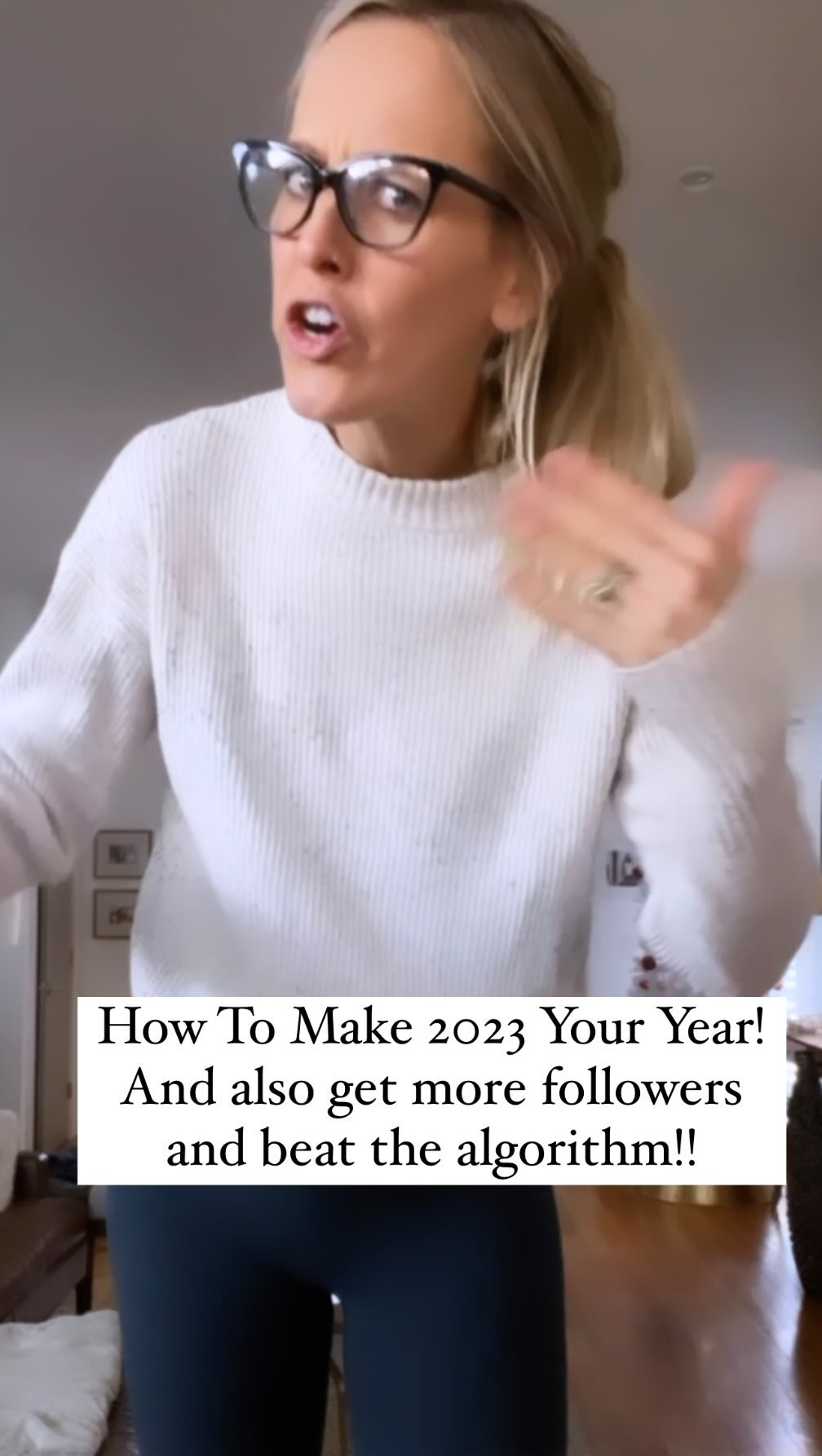 Instagram post by @thedailytay for Yasso. Caption reads: Sign up for my master class “How To Make 2023 Your....
