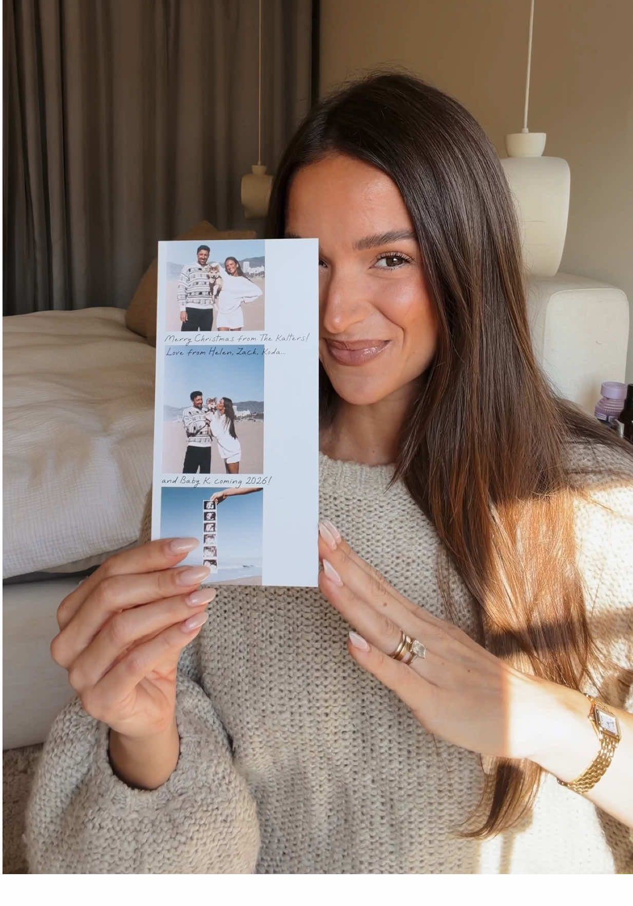 TikTok post by @helenowen for Minted. Caption reads: [...] this year was TOO eventful not to, and....