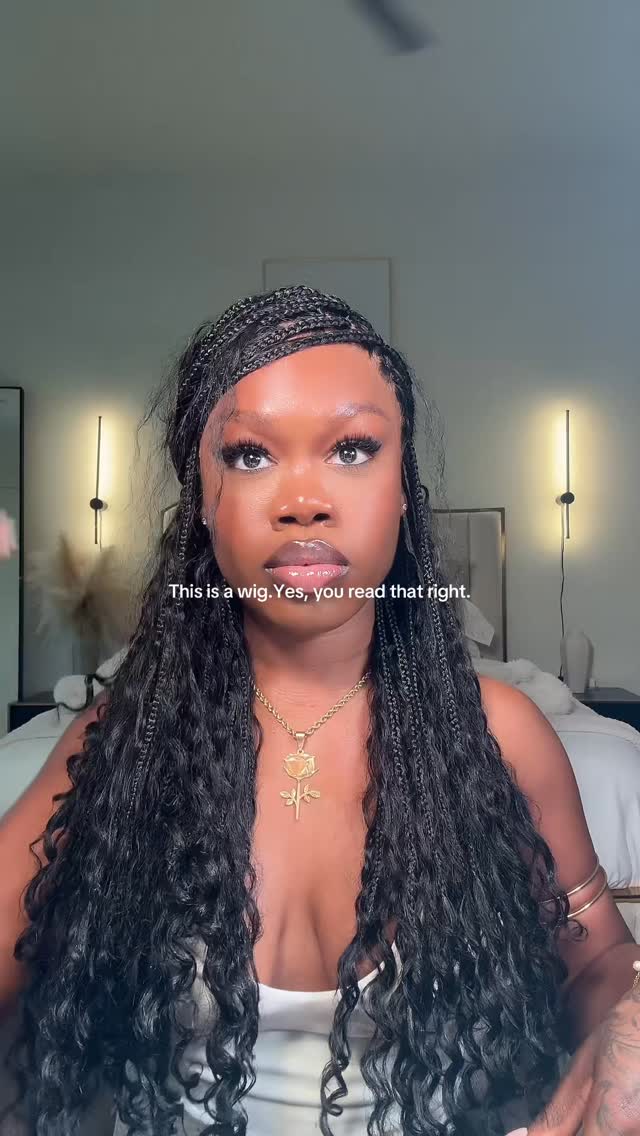 Instagram post by @ebonysgalleria for Luvme hair. Caption reads: Pick your jaw up sista! I had the same reaction....