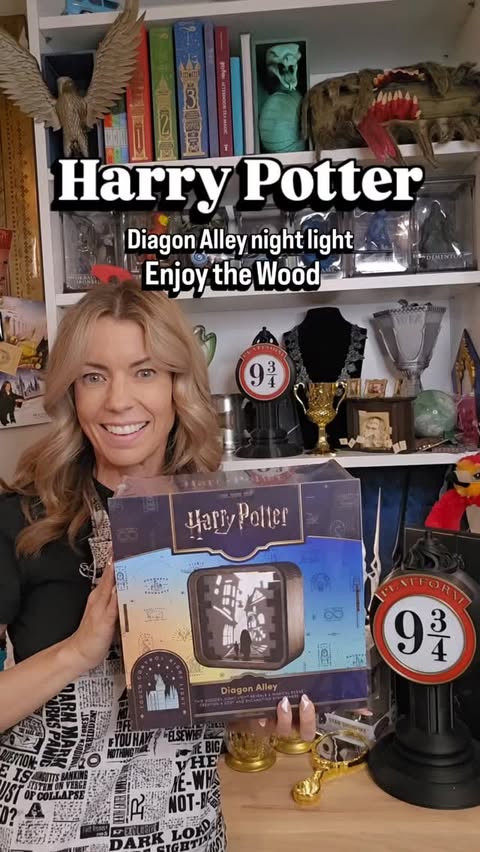 Instagram post by @laurelleaflane for Enjoy The Wood. Caption reads: [...] HARRYPOTTER for 10% off. 🪄 from....