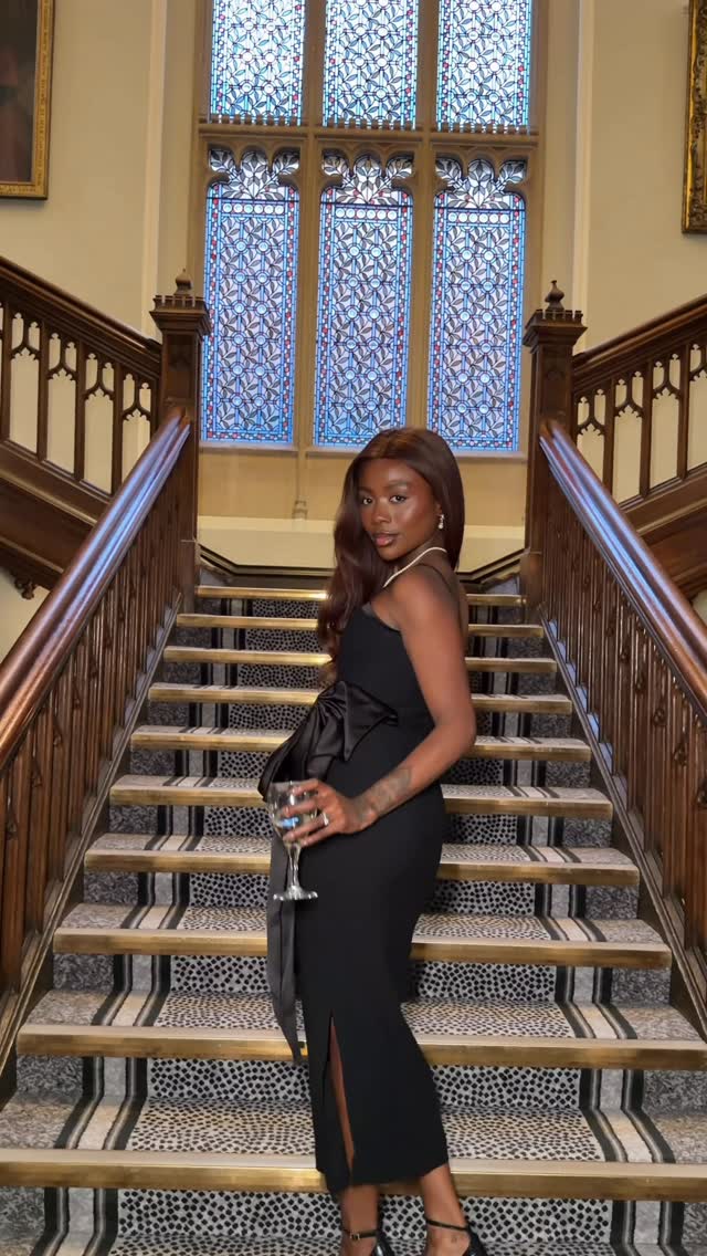 Instagram post by @tonss__ for Ted Baker. Caption reads: Serving party looks with @tedbaker✨🥂....