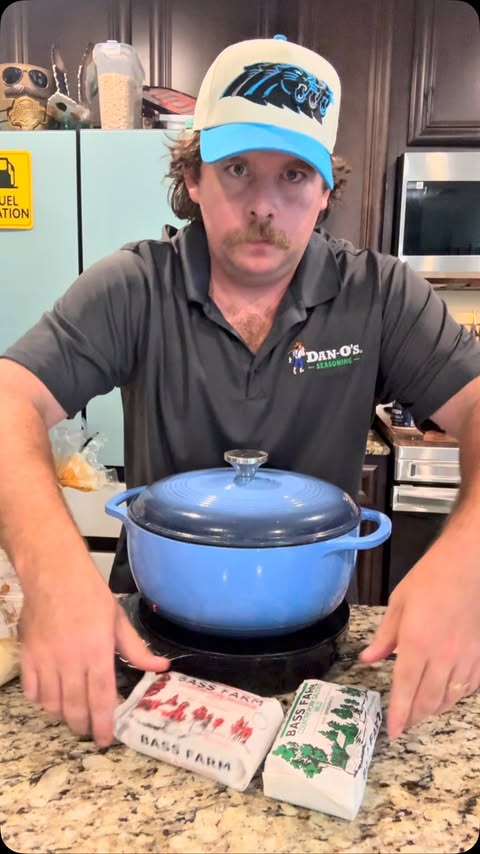 Instagram post by @fireman1231_ for Dan-O's Seasoning. Caption reads: [...] with this Zuppa Toscana! #fyp....