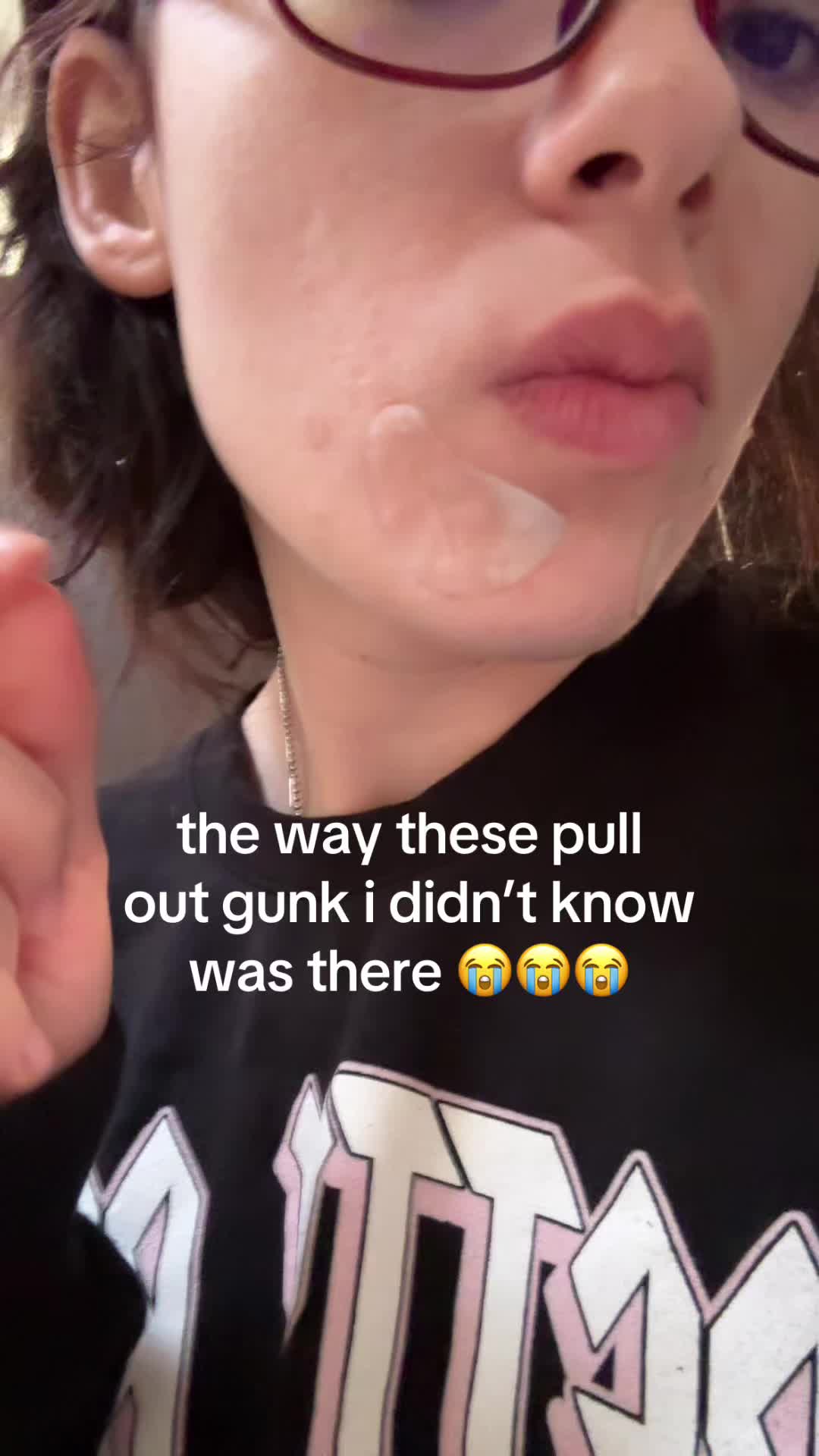 TikTok post by @420lilfarty for LitBear. Caption reads: y they make me feel so dirty 😭 @litbearofficial....