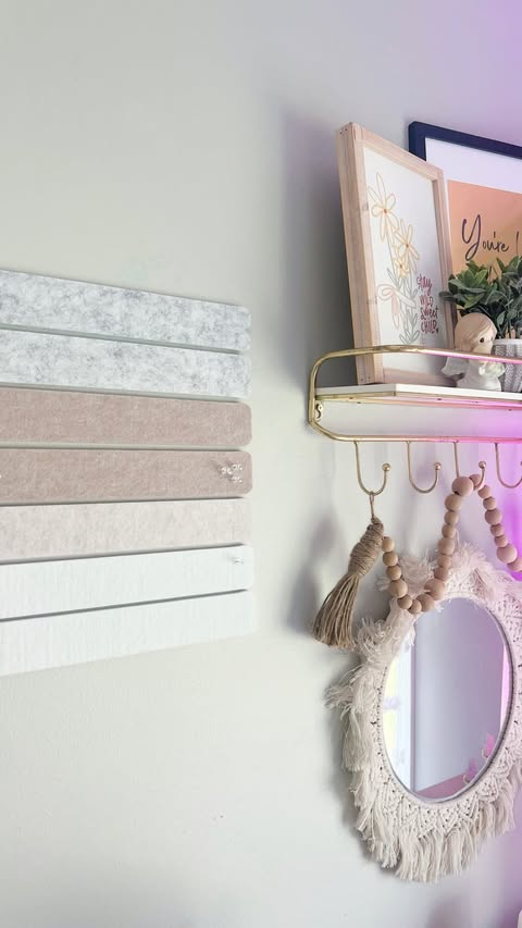Instagram post by @shanna_maureen for IPC Creators. Caption reads: Your “cork board” just got a glow up 🤍 Perfect....