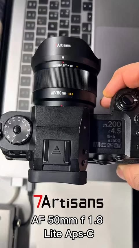 Instagram post by @franzfi_photo for 7artisans. Caption reads: @7artisansofficial #7artisans #7artisans50mmf18.