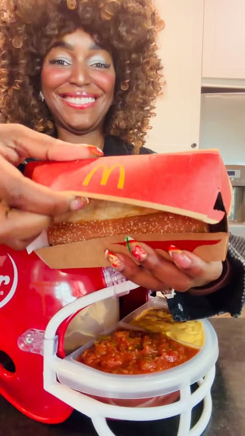 Instagram post by @servinglooksatl for Dr Pepper. Caption reads: Today felt like go time, so I set up my spread....