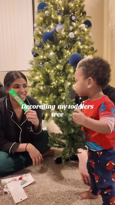 Instagram post by @sh33natay for Chomps. Caption reads: Eating  @chomps with my family while decorating my....