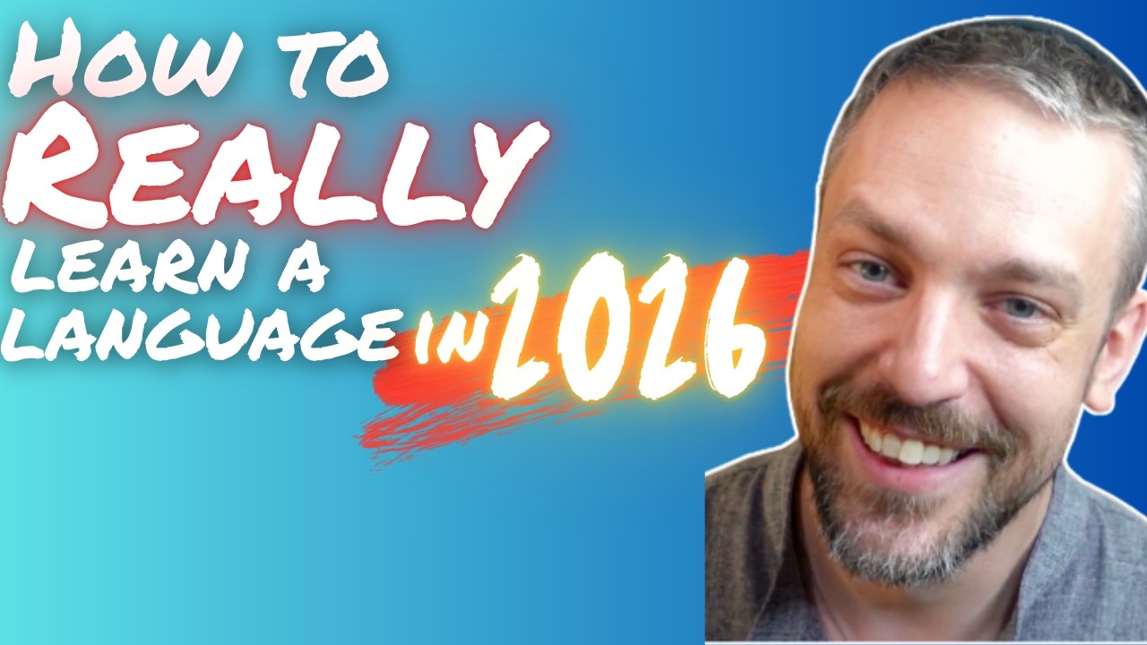YouTube post by @languagejones for Lingoda. Caption reads: How to REALLY Learn a Language in 2026.