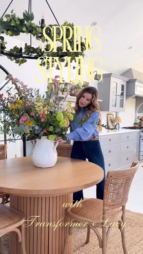 Instagram post by @lovetearsandteepees for Transformer Table. Caption reads: [...] a seat. Ad. This is why I love the....