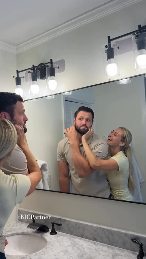 Instagram post by @sarahmbiegel for BIC. Caption reads: #BICPartner He trusted me. He shouldn’t have.....