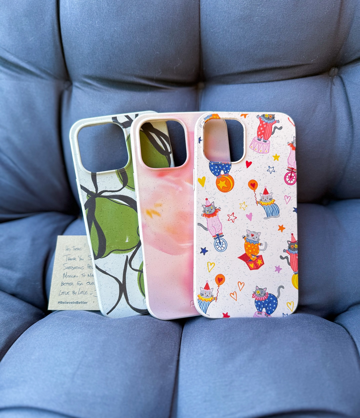 Instagram post by @pami01v for Pela Case. Caption reads: Who doesn’t love phone cases from @pelacase 
Made....