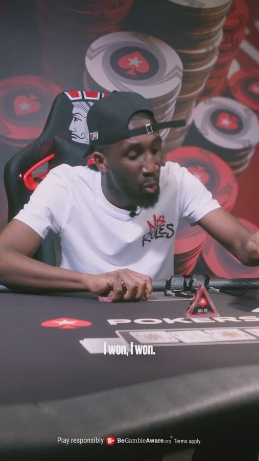 Instagram post by @specsgonzalez for PokerStars. Caption reads: 👀 @adammckola needs to check his mirrors…

🃏If....