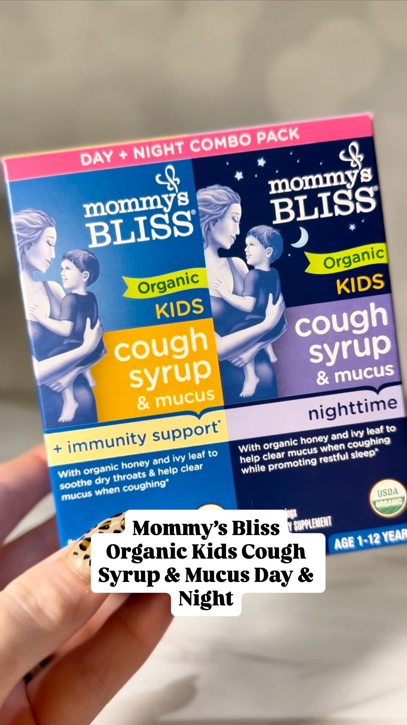 Instagram post by @skindeep_sara for Mommy's Bliss. Caption reads: gifted by Mommy's Bliss @mommysbliss #mommysbliss....