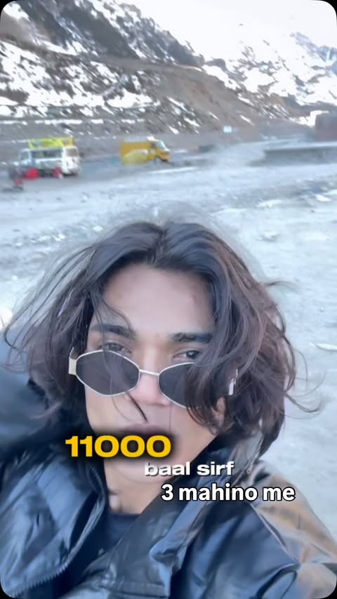 Instagram post by @nitinsaww for Indulekha. Caption reads: Hair fall se pareshaan ho?😤
must use this....