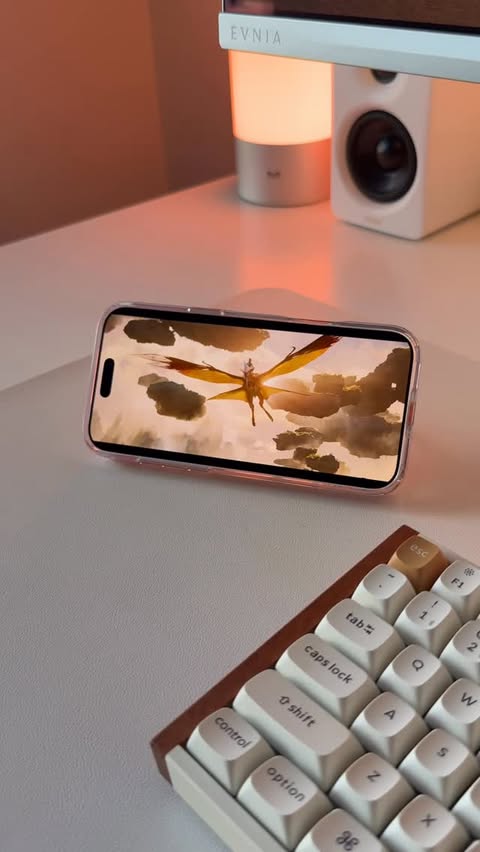 Instagram post by @bengeskin for CASEKOO. Caption reads: This is the new CASEKOO lineup 🔥 Titanium....