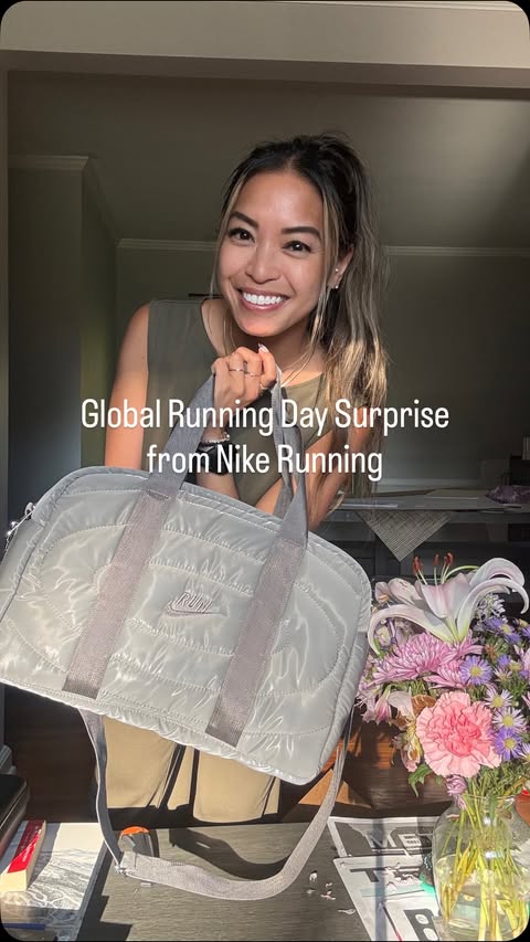 Instagram post by @__erikay__ for Nike Running. Caption reads: Thank you to @nikerunning for this awesome gift!....