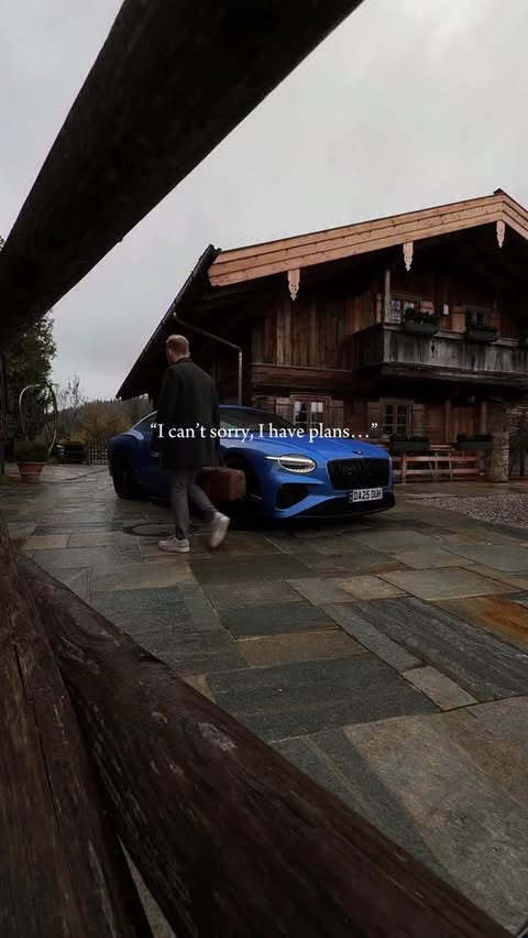 Instagram post by @the.mattbook for Bentley Motors. Caption reads: [Ad] I can’t sorry, I have plans… w/....